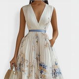Franka | Elegantes plissiertes Kleid