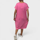 Nicole | Midi Kleid mit Taschen
