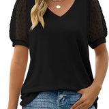 Lara | V-Ausschnitt Elegantes Top