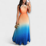 Haven - Maxikleid ohne Ärmel Tie-Dye