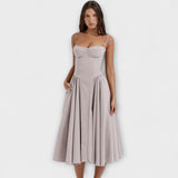 Rosalie - Elegantes ärmelloses Korsettkleid