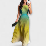 Haven - Maxikleid ohne Ärmel Tie-Dye