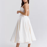 Ophira™ - Elegantes Korsett-Midi-Kleid