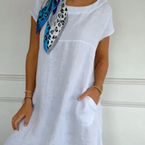 Brenna™ – Lässiges Baumwollkleid