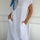 Brenna™ – Lässiges Baumwollkleid