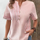 Monroe™ | Weiche gestreifte Bluse
