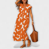 Linae – Kleid Lagana mit V-Ausschnitt