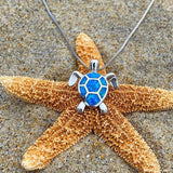 Opal Schildkröte Schmuckset