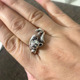 Verstellbares katzeninspiriertes Ring-Accessoire