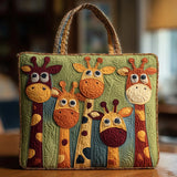 Gepolsterte Tasche - Giraffe