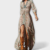 Maxi Boho Kleid Bequem