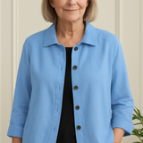 Marilla™ – Klassischer leichter Hemd-Cardigan