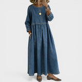 Hana | Elegantes Jeanskleid
