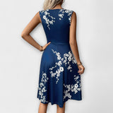 Lina - Sommerkleid mit gekreuztem Ausschnitt