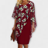 Lyanna - Chiffon-Blumenrobe für Frauen
