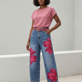 Sophia - Elegante Blumenhose