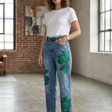 Sophia - Elegante Blumenhose