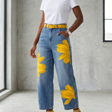 Sophia - Elegante Blumenhose