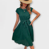 Claire | Lässiges Plisseekleid