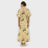 Kayla - Langes und fließendes Kleid