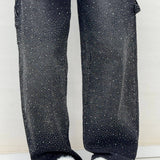 Glänzende Carpenter-Style Denim-Jeans