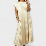 Zairelle – Elegantes Plissiertes Kleid