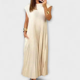 Zairelle – Elegantes Plissiertes Kleid