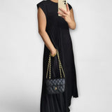 Zairelle – Elegantes Plissiertes Kleid
