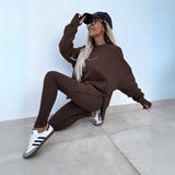 YACHI™ - Entspanntes Sweatshirt mit langen Ärmeln und Hosenensemble