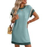 Tamryn™ – Bequemes leichtes geripptes Sommerkleid