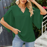 Leni™ - Elegantes V-Ausschnitt Top