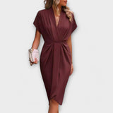 Serena - Midikleid mit Wickeldesign