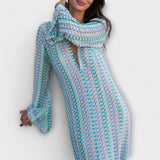 Elina – Maxikleid mit V-Ausschnitt und Sommerstil