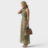 Mireille™ | Elegantes Midi-Kleid mit Neckholder