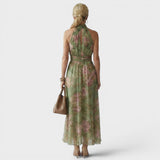 Mireille™ | Elegantes Midi-Kleid mit Neckholder