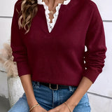 Vera™ - Elegante Bluse mit Spitzen-Detail