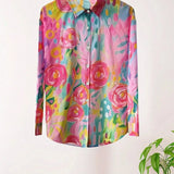 Annika™ - Bunte Bluse mit verspieltem Druck