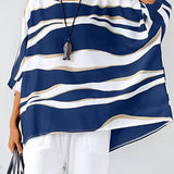 Aria™ - Stilvolle O-Ausschnitt Bluse