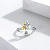 Rose™ - Ring mit Hundemotiv
