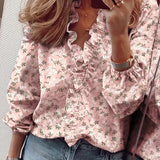 Enola™ | Feminin Bluse mit verspielten Rüschen