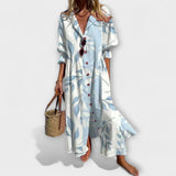 Lila - Maxi Kleid Lichotivé mit Bauchbedeckung