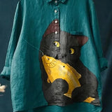 Uluru™ - Katzenkunst T-Shirt