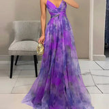 Giselle - Fesselndes Floral-Maxikleid