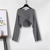TANJA - Französisches Strick-Pullover & Rock Set