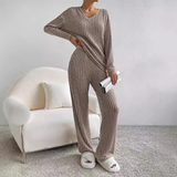 Grace - Damen Freizeitanzüge Mit Hoher Taille Und Langen Hosen