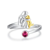 Rose™ - Ring mit Hundemotiv