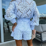 Amelina - Elegantes Spitzen-Set