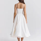 Ophira™ - Elegantes Korsett-Midi-Kleid