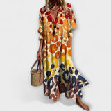 Lila - Maxi Kleid Lichotivé mit Bauchbedeckung