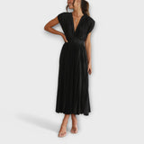 Maria - Elegantes Plissiertes Kleid